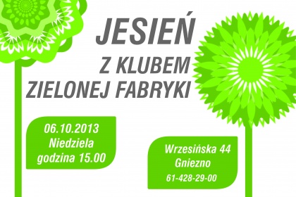 Klub Zielonej Fabryki - spotkanie w jesiennych klimatach
